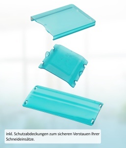Nicer Dicer Chef Professional 23 Piese Tocator Manual cu Recipient 52L si Capace Frischhaltedeckel - Img 8