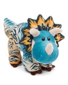 NICI Dino Cerastupsy 20cm Albastru Jucarie Plus Din Materiale Reciclate