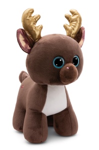 NICI Glubschis Rentier Chocolate Mousse 45cm Jucarie Plus Maro Ochii Stralucitori
