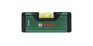 Nivela Bosch 12 cm, aluminiu, cu libela fluorescenta, V-Nut