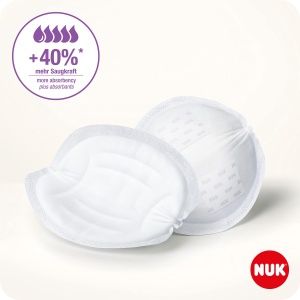 NUK Tampoane de unica folosinta de inalta performanta cu lana absorbanta instantanee | Branturi pentru alaptare | Ambalaje individuale | +40% mai multa putere de aspiratie | 60 bucati - Img 3