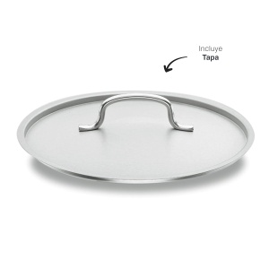 Oala cu capac LACOR 50120, 20 cm, argintie - Img 4