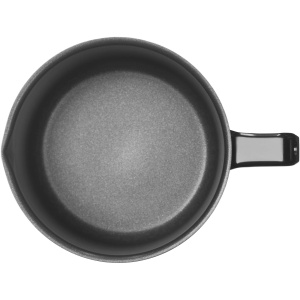 Oala de lapte WMF Inductie 14 cm fara capac, oala mica 1.7l, cratita cu lapte, acoperita cu otel inoxidabil Cromargan, maner din plastic, poate fi spalata in masina de spalat vase, - Img 2