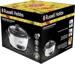 Oala electrica pentru gatit orez Russell Hobbs 27030-56 08L functie de mentinere la cald accesoriu pentru aburi - Img 3