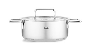 Oala inox Fissler Pure Collection, 20 cm, 2.4L, compatibila inductie, argintiu - Img 2