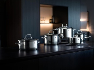 Oala WMF Astoria 16cm cu capac din sticla, 1.9L, Cromargan inox - Img 7