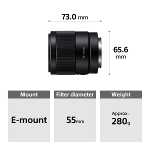 Obiectiv foto Sony SEL35F18F, 35mm F1.8, negru, compatibil cu camere E-Mount - Img 8