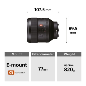 Obiectiv foto Sony SEL85F14GM, 85mm F1.4, Premium, E-Mount - Img 11