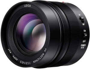 Obiectiv Panasonic H-NS043E Leica DG Nocticron 42,5 mmF1.2, Stabilizator Dual I.S., Negru