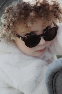 Ochelari de soare BEABA pentru copii 2-4 ani, 100 protectie UV, roz tortoise - Img 7
