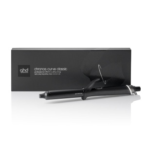 Ondulator de par GHD Chronos Curve Classic, 26 mm, negru, rezultate de lunga durata