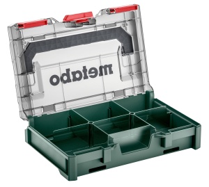 Organizator Metabo metaBOX 63 XS, Transparent, IP43, 239x147x40 mm