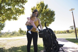 Organizator pentru carucior Babymoov A045603, negru, cu multiple compartimente - Img 2