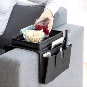 Organizer pentru canapea InnovaGoods, multicolor, 6 compartimente, 54 x 31 x 4 cm - Img 2