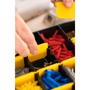 Organizer pentru unelte STANLEY STST81681-1, 22 compartimente, din polypropylen - Img 6