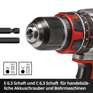 Original Einhell M-CASE 42 buc. Set de biti (biti de 25 mm, biti de 50 mm, suport magnetic, cheie tubulara, suport de biti cu eliberare rapida incl. cutie de depozitare) - Img 9