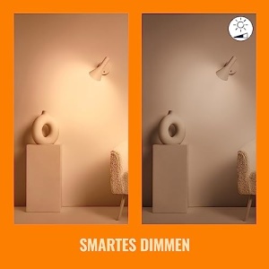 Pachet de 3 lampi LED WiZ GU10 Smart E14 - 40W, cu 16M culori + nuante albe, Wi-Fi/Bluetooth, control vocal/aplicatie, functioneaza cu Google Home, Alexa si HomeKit - Img 11