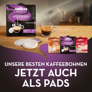 Pachete cafea Lavazza Intenso - 180 Pads - 10 x 125 g - Img 2