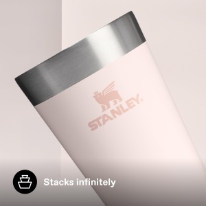 Pahar din otel inoxidabil Stanley 1913 Adventure 0.47L - Rose Quartz - Img 5