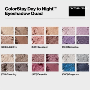 Paleta Farduri de Pleoape Revlon ColorStay 16 Ore Addictive 500, 4 Nuante - Img 8