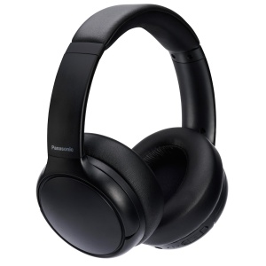 Panasonic M600B, casti wireless cu ANC hibrid, design pivotant peste ureche, Bluetooth 5.3, microfon incorporat, redare de pana la 65 de ore, XBS Deep, USB-C, negru - Img 1