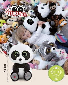 Panda Plush Toy NICI Glubschis Peppino 45cm - Alb, Moale, Ideal pentru Cadouri - Img 2