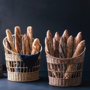 Panera Baguette Lacor 63493, 32 x 42 cm, Polypropylen cu inox, Maro - Img 3