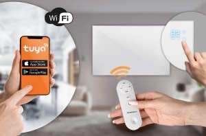 Panou Infrarosu Berdsen 960W, WiFi, Alb, Control Aplicatie - Img 3