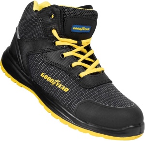 Pantofi de protectie Goodyear Schwarze, S3, impermeabili, marimea 36 - Img 8