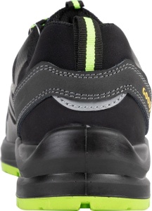 Pantofi de siguranta Goodyear SP1, marimea 40, din material textil negru si verde - Img 5