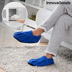 Papuci de casa InnovaGoods Wellness Relax, Culoare albastra, Flexibili, Usor de curatat - Img 7
