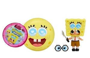 Papusa de Colectie L.O.L. Surprise Loves SpongeBob - 6 Stiluri, Accesorii Incluse