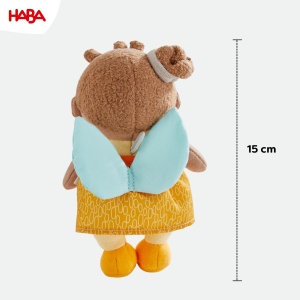 Papusa din material textil HABA Schutzengel Holly 15 cm lavabila pentru bebelusi si copii mici - Img 5