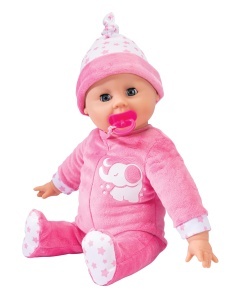 Papusa interactiva Simba Laura Schlummerzeit, 38 cm, cu sunete si miscare respiratorie