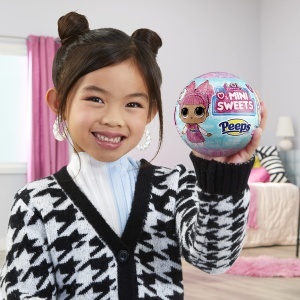 Papusa L.O.L. Surprise Loves Mini Sweets Peeps Cute Bunny, 7 surprize, editie limitata - Img 2