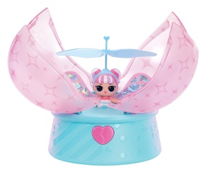 Papusa L.O.L. Surprise Magic Flyers - Snowflake, cu 1 Papusa si 1 Bagheta, Culoare Roz - Img 3