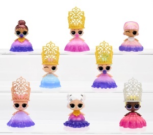 Papusa L.O.L. Surprise Princess Baby Sisters cu functie de schimbare a culorii, accesorii incluse - Img 7