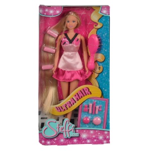 Papusa Steffi Love Ultra Hair 29cm, cu par ultra lung, accesorii de coafare, pentru copii de la 3 ani - Img 2