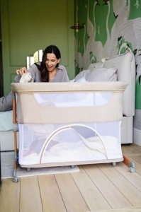 Pat multifunctional Momi SMART Bed 4-in-1 cu saltea reglabil pe inaltime pentru bebelusi - Img 10