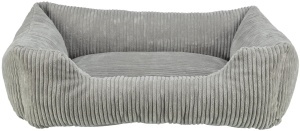 Pat ortopedic pentru caini TRIXIE Vital Jonna 60 x 50 cm, gri, cu material lavabil