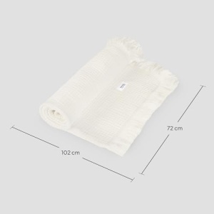 Paturica Lionelo Bamboo Blanket 100 Bumbac Antibacteriana 6 Straturi 100x70 cm - Img 10
