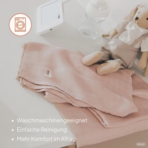 Paturica pentru bebelusi Lionelo Bamboo Swaddle 120x120 cm, antibacteriana, din bambus - Img 7