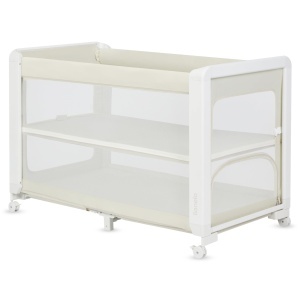 Patut 5-in-1 Lionelo Patty cu Saltea, Usor de Transportat, Mobil