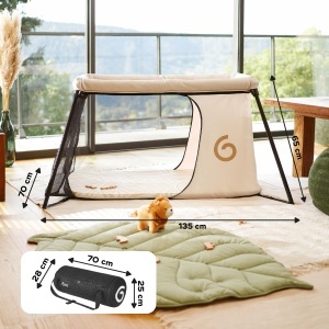 Patut de calatorie Babymoov Moov Sleep - Ultracompact, 5kg, cu saltea inclusa - Img 7
