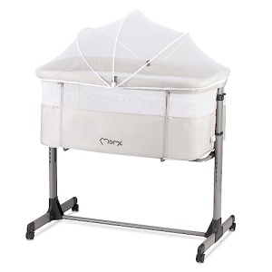 Patut multifunctional pentru copii Momi REVO, reglabil pe inaltime, cu saltea si roti - Img 19