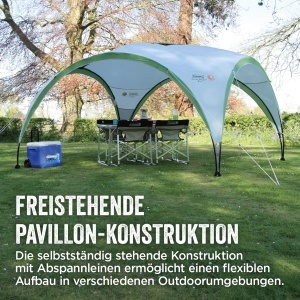 Pavilion de Gradina Coleman Event Shelter Pro M, 3x3 m, UV Protectie, Gri-Verde - Img 5