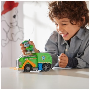 PAW PATROL, camion de reciclare cu figurina Rocky (Sustainable Basic Vehicle), jucarie pentru copii de la 3 ani si mai mari - Img 2
