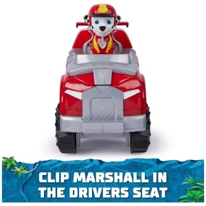 PAW Patrol Jungle Pups Marshall Vehicul Transformabil cu Figurina Detasabila - Img 9