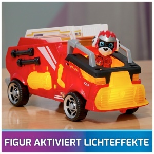 PAW Patrol Mighty Kinofilm Vehicul Marshall cu Lumini si Sunete pentru Copii 3 - Img 5