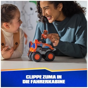 PAW Patrol Rescue Wheels Monstertruck Zuma Portocaliu cu Figurina si Lansator - Img 6